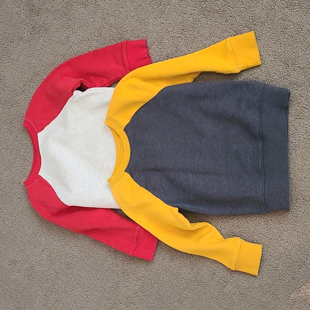 Cat & Jack sweatshirts size 3.